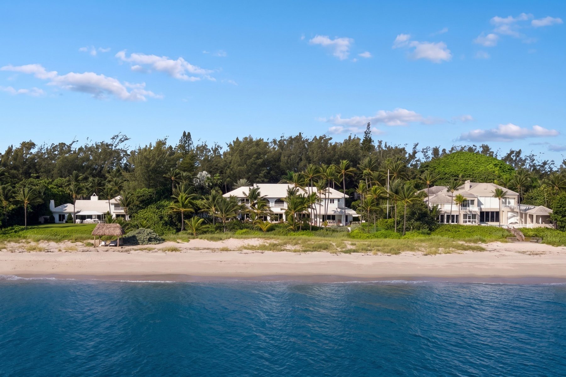 2999 N Ocean Boulevard, Gulf Stream, oceanfront estates from the water